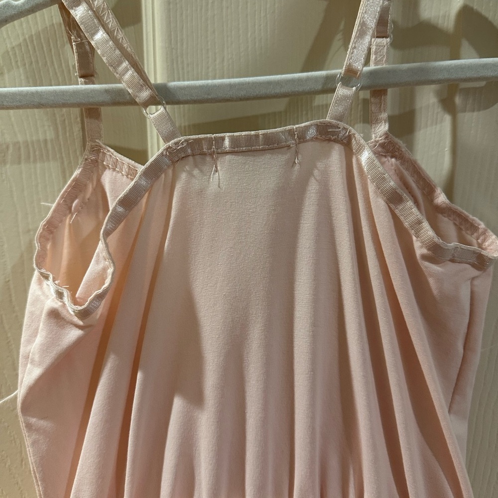 Charming Pink Feathered Kids Dance Costume - Picture 7 of 9